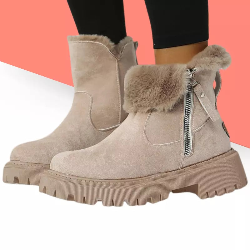 “FrenchyHug” - Bottes Hivernales Antiglisse pour Femmes