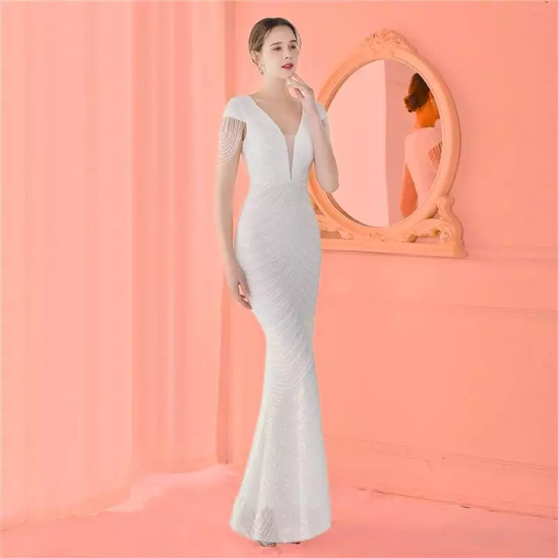 Robe best sale longue gala