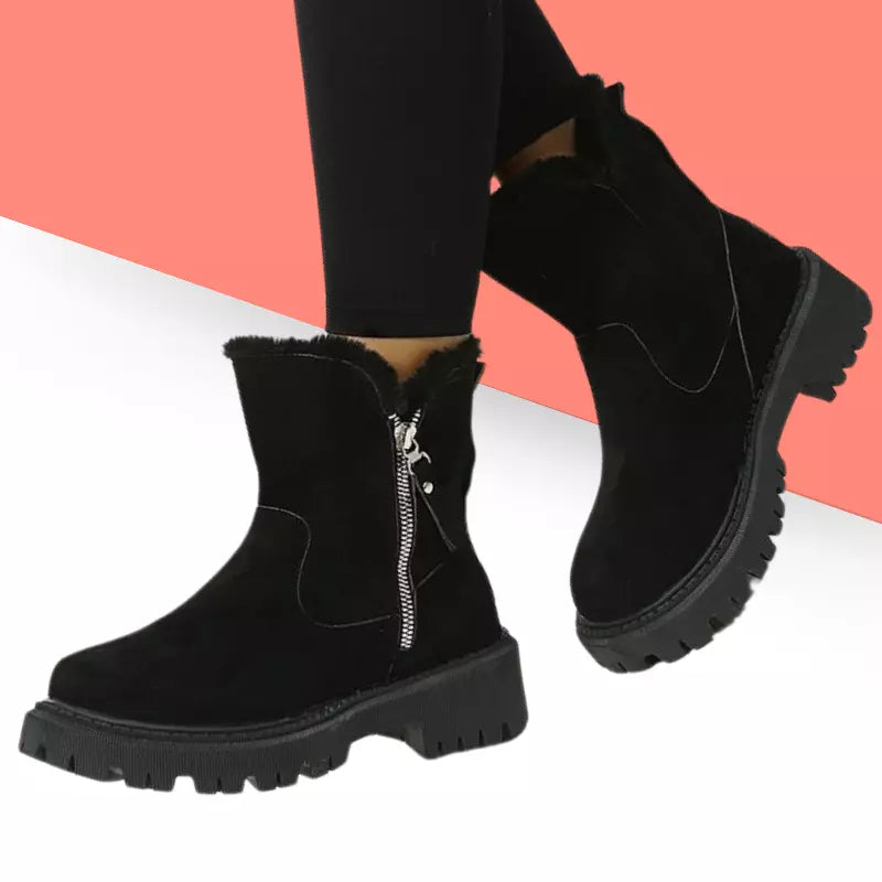 “FrenchyHug” - Bottes Hivernales Antiglisse pour Femmes