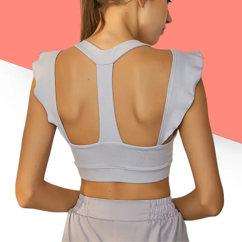 "Alizé" - La brassière de sport à volants