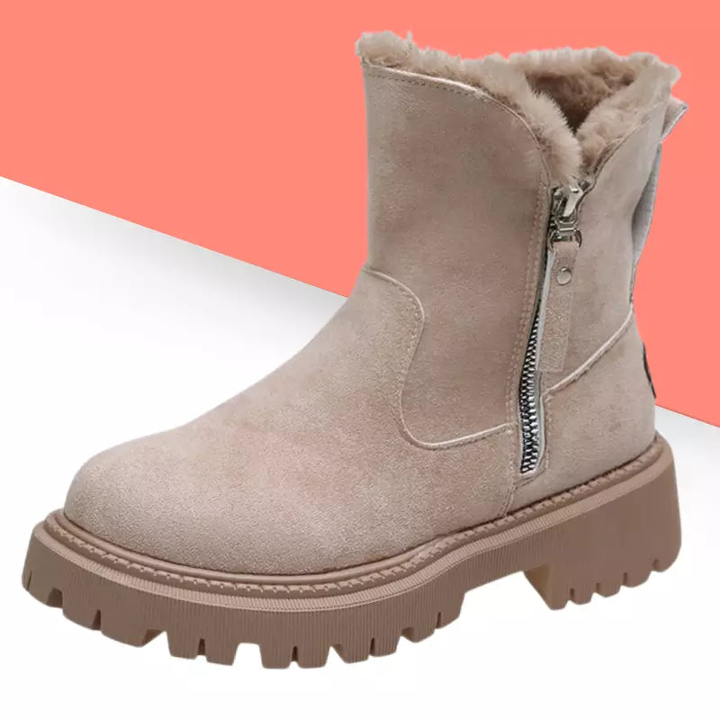 “FrenchyHug” - Bottes Hivernales Antiglisse pour Femmes