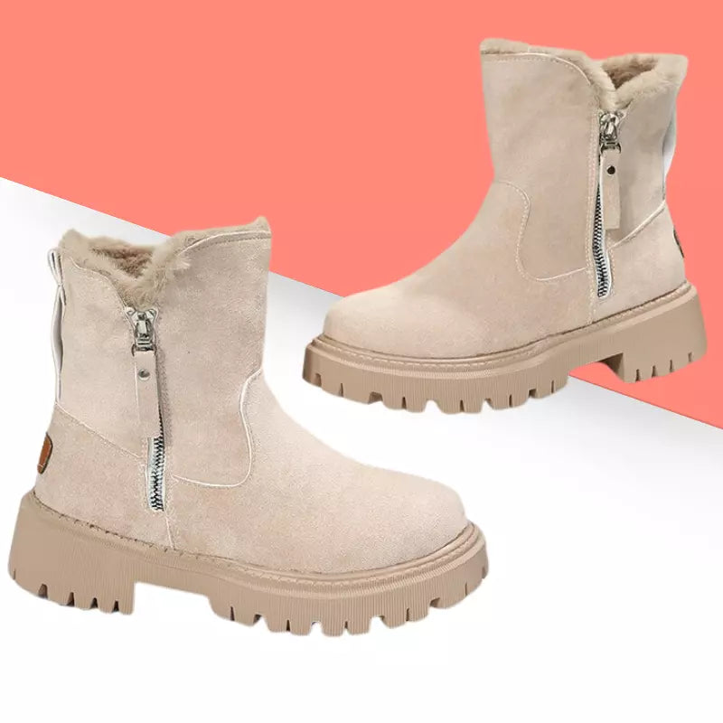“FrenchyHug” - Bottes Hivernales Antiglisse pour Femmes