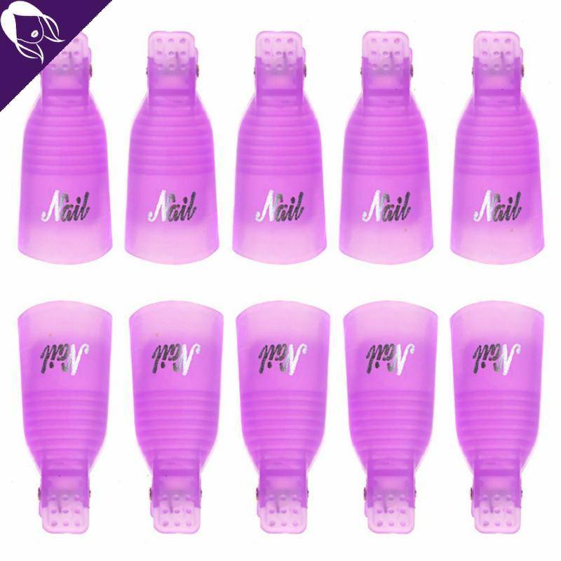 Capuchons dépose Vernis Semi-Permanent/Gel UV | Lot de 5