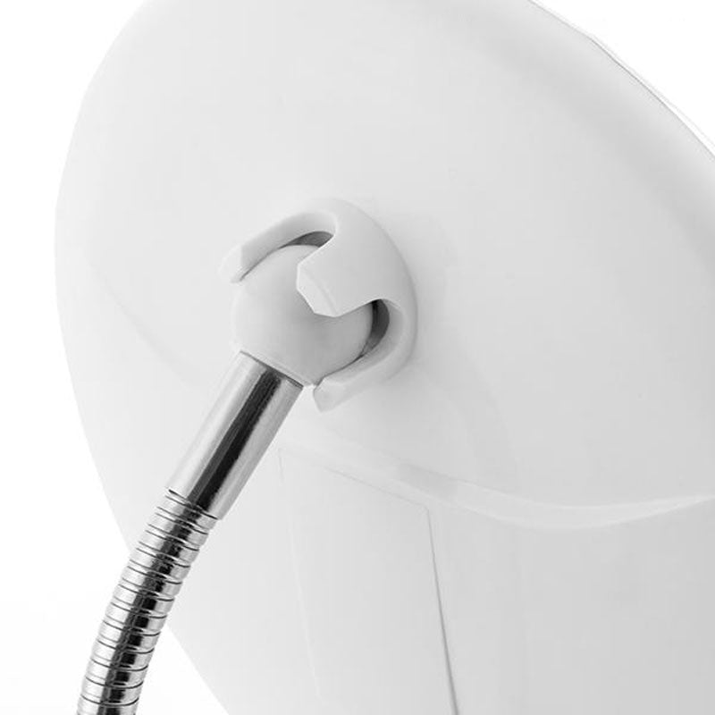 FlexiBeauty™ - Miroir grossissant à LED avec bras flexible et ventouse