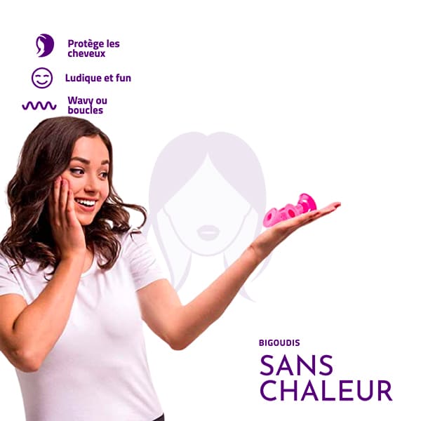 Roll'ins | Bigoudis sans Chaleur | Lot de 10 pcs