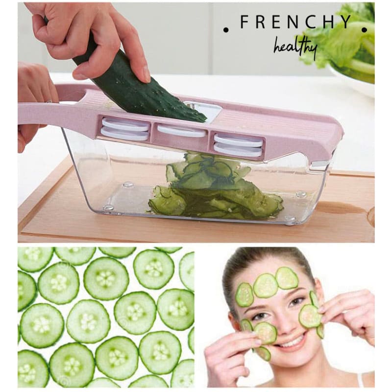 DESTOCKAGE : Mando Fit™, la meilleure mandoline 8 en 1 du marché