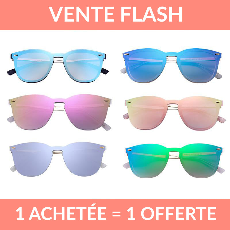 DESTOCKAGE : Shiney ™ - Lunettes de soleil miroir polarisées
