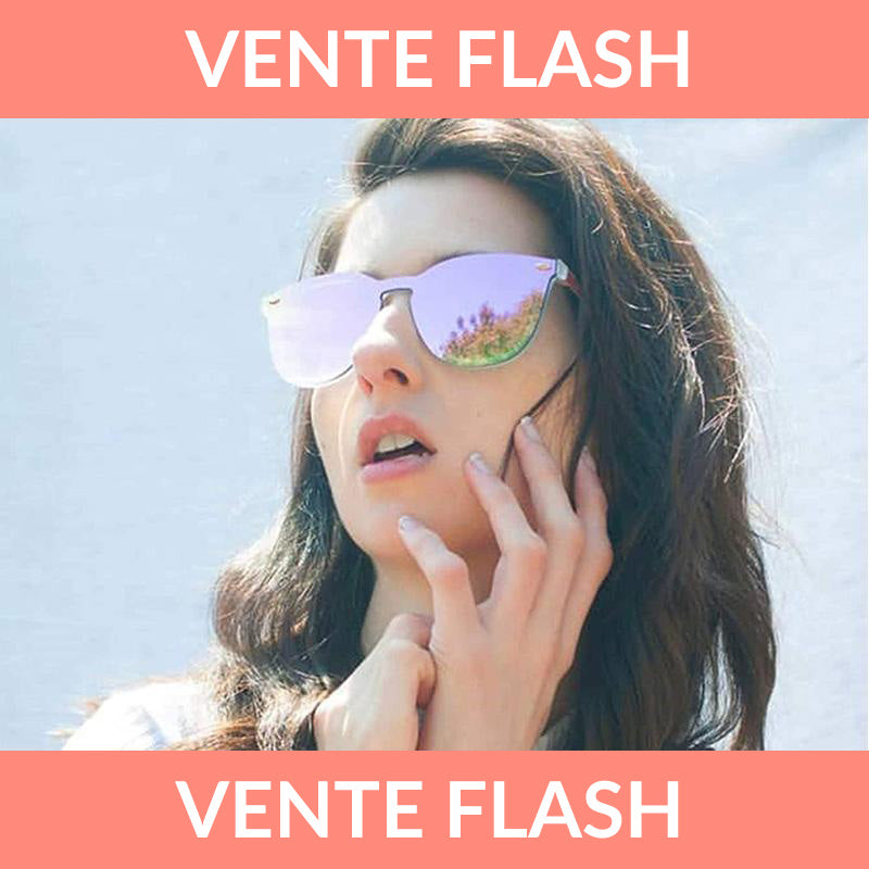 DESTOCKAGE : Shiney ™ - Lunettes de soleil miroir polarisées