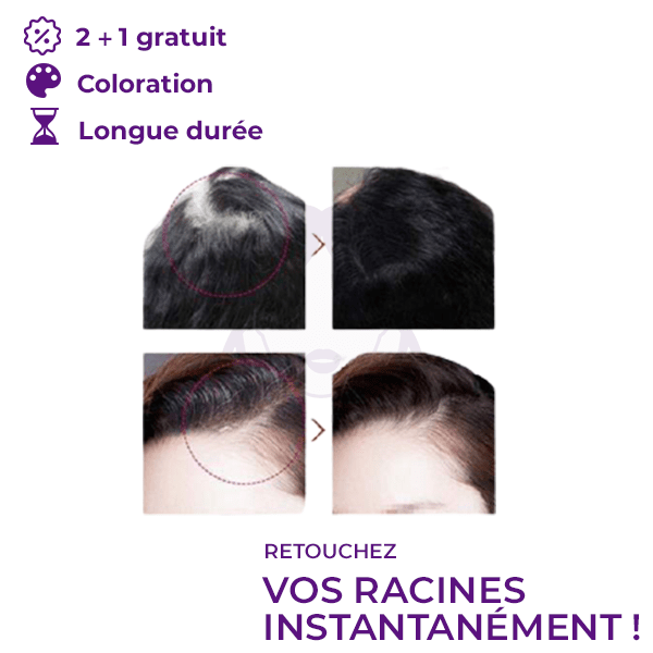 Stylo Capillaire Retouche Racines - 100% NATUREL