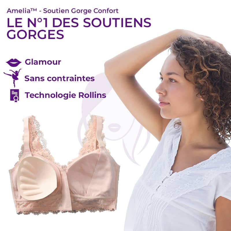 Amelia® - Soutien Gorge Confort avec fermeture avant