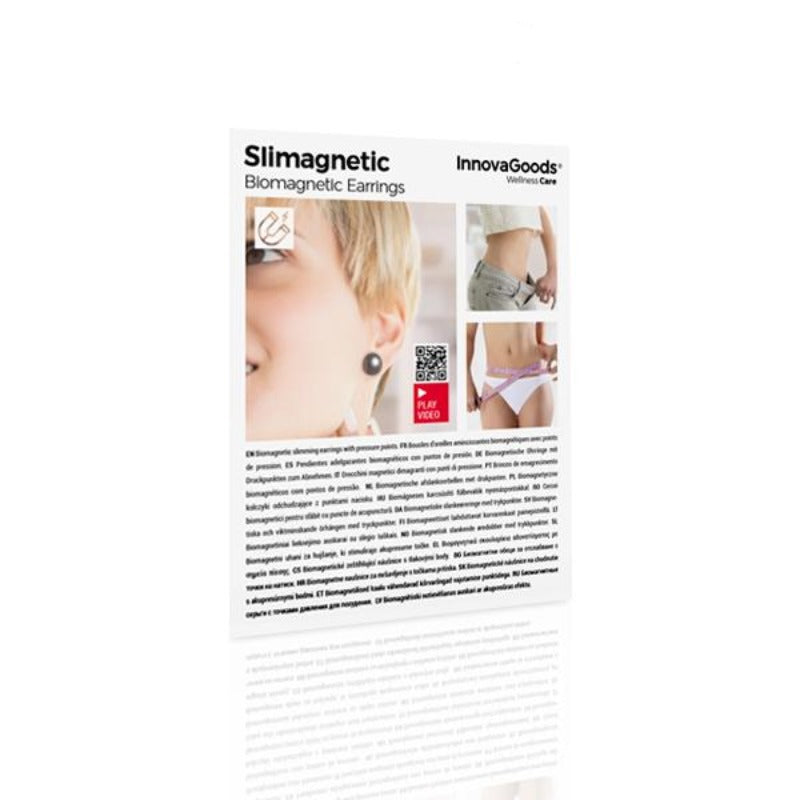Slimagnetic™ - Boucles d'oreilles Amincissantes Biomagnétiques