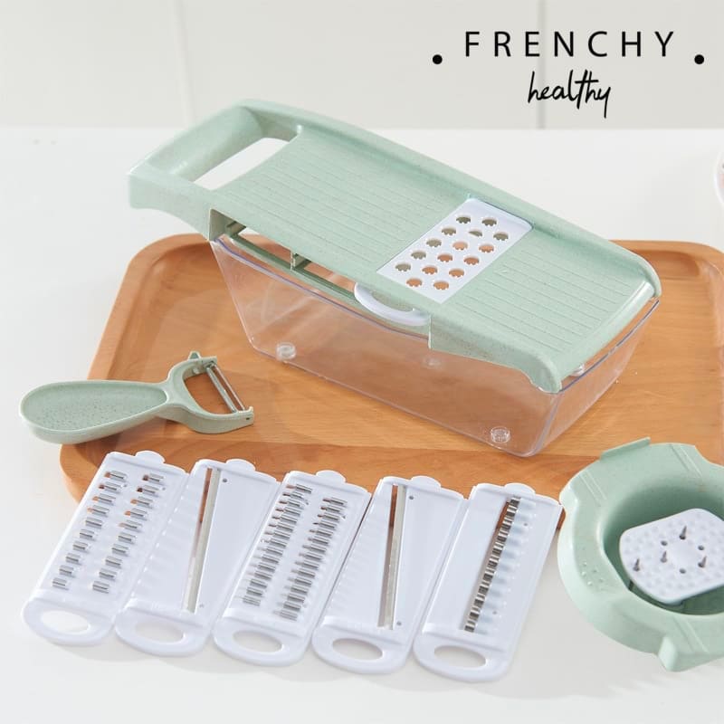 DESTOCKAGE : Mando Fit™, la meilleure mandoline 8 en 1 du marché