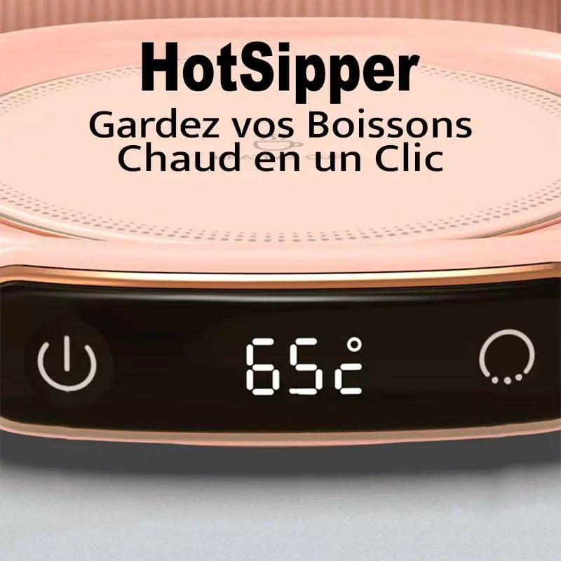 HotSipper™ - Gardez vos Boissons au Chaud en un Clic
