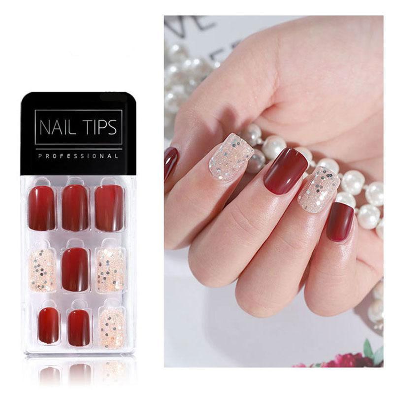 Nail Tips® - Kit de Faux Ongles adhésifs (30 pcs)