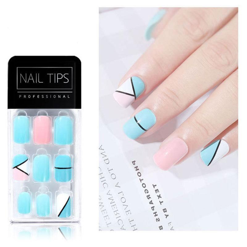 Nail Tips® - Kit de Faux Ongles adhésifs (30 pcs)