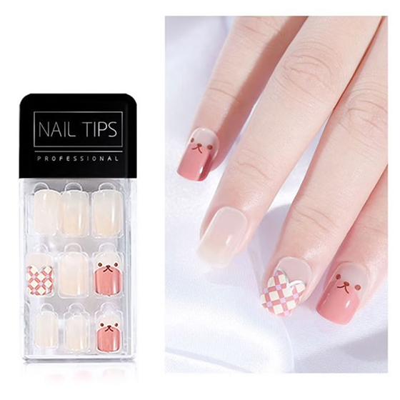 Nail Tips® - Kit de Faux Ongles adhésifs (30 pcs)