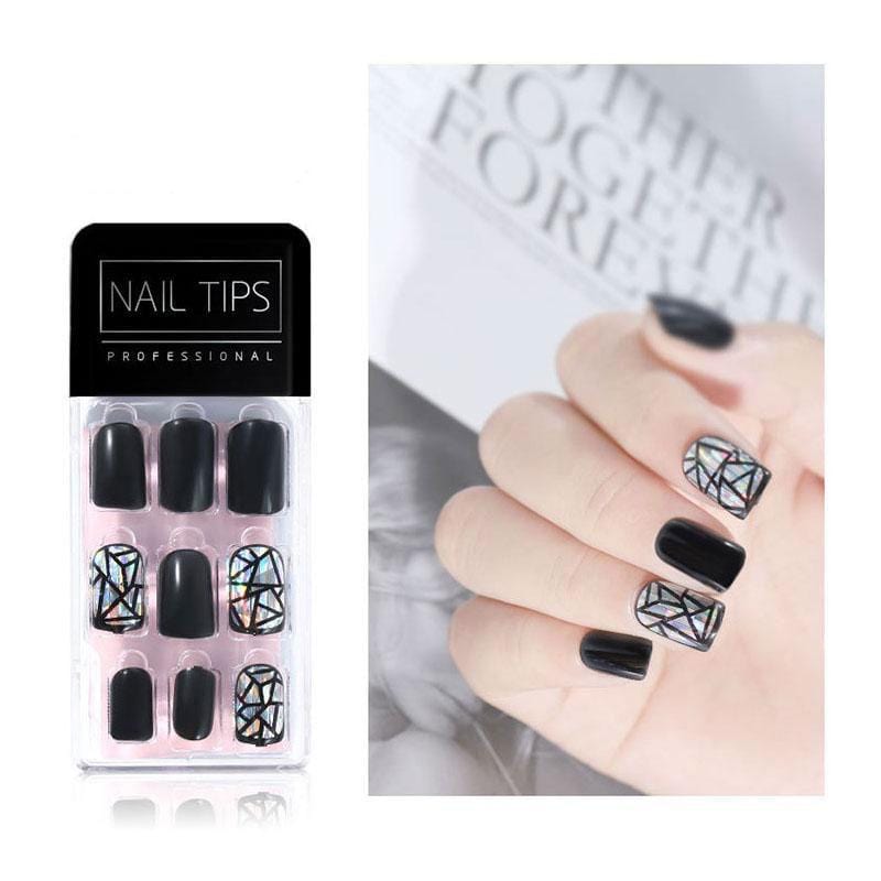 Nail Tips® - Kit de Faux Ongles adhésifs (30 pcs)