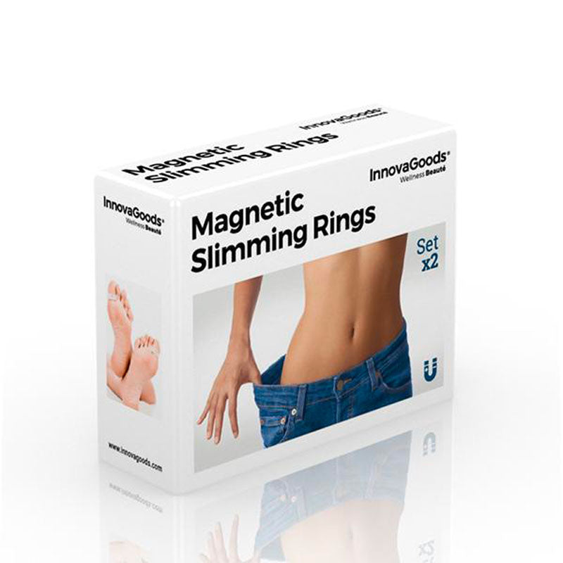 Slim Rings™ - Anneaux Magnétiques Amincissants (Pack de 2)